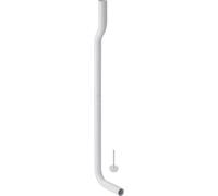 Kit coude de rinçage Geberit 90 Gr., blanc, coudé, 1 pièce.