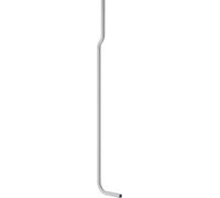 Kit coude de rinçage Geberit coudé à l'arrière d32 mm, blanc, 1 pièce.