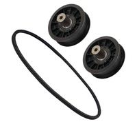 Kit courroie de tondeuse et poulie tendeur, compatible avec John Deere X300 X304 X390 et Ariens 106,7 cm, remplace M144044 AM134501 AM134502