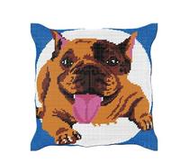 Kit Coussin Demi-Point Bouldog (40x40 Cm Fini)
