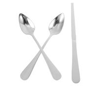 Kit Couteaux à Agrumes 1 Set en Acier Inoxydable pour Kiwi et Dessert | Bord Dentelé, Poignée Épaisse, Finition Argentée, Usage la Cuisine et Table à Manger