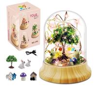 Kit Creatif Veilleuse Bricolage Pour 4-10 Ans Enfants Jouet Cadeau Festival Anniversaire Noel,Cadeau Fille Garçon 4 5 6-10 Ans
