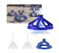 Kit Croisillon Carrelage Autonivelant 2mm x100 + Cadran réutilisable x100 I Facile pour Bricoleur et Carreleur Outil de
