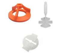 Kit Croisillons Autonivelants à visser 600 pcs (200 Croisillons 3 mm + 200 Cadrans HI-FIX + 200 Bagues de Protection) - Diamwood