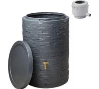 Graf Kit réservoir Arondo 250 L 995223 – robinet PE, couvercle – graphite