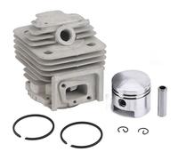 Kit cylindre et piston 44 mm pour débroussailleuse MITSUBISHI TL52 BG520-Alliage aluminium-Installation facile-Compatible pièces