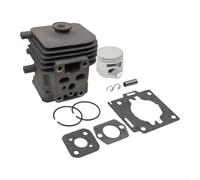Kit Cylindre Moteur HS82 HS82R Complet avec Pistons(B) | Kit complet, cylindre, pour piston, segments, axe, circlips, joints inclus, reconstruction moteur totale