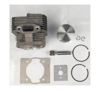 Kit Cylindre-Piston 53mm, roulement de Joint Compatible avec Moteur 2 Temps 1E53F 53F 90CC, débroussailleuse, tarière de Terre, perceuses électriques