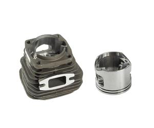 Kit Cylindre-piston de Tronçonneuse 45mm, Métal Céramique | Pièce de Remplacement pour Moteur, Compatibilité Adaptable, Réparation de Tronçonneuse et Petits Moteurs