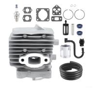 Kit cylindre pour Echo pour souffleurs BG56 BG86 BG86C BR200 SR200 comprend tous les composants nécessaires pour remplacer les ensembles de cylindres de ventilateur 4241 020 1203