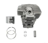 Kit cylindre pour tronçonneuse MS391 avec bloc moteur Nikasil revêtu, 49 mm et pour ensemble d'anneaux, anneaux en acier, pièces de reconstruction MS391 Powerhead