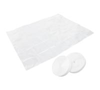 Kit D’isolation Hivernale pour Fenêtres en PVC, Repositionnable | Résistance à Déchirure, Fermeture à Repositionner, pour Locataires et Grilles en Fer Forgé, Crochet