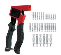Kit d Outils de Réglage D ancrage Mural, Cheville Molly, Outil de Réglage en Métal pour Ancrage Mural Robuste avec Pince, Avec 30 vis d Cheville Murale Cheville à Expansion