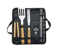 Kit D'Accessoires de Barbecue pour Char-Broil Pro 3 463365124 | Juego de Utensilios de Parrilla de Acero Inoxidable Resistente, Un Excelente Regalo para Hombres