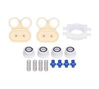 Kit d'accessoires de Pompe à -Membrane, pulvérisateur agricole, Ensemble de sièges de Valve à Bobine à Membrane, matériau en Fer ABS PP pour serres et Jardins