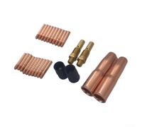 Kit d'accessoires de soudage en cuivre pour Lincoln pour magnum 200/250 | Embouts d'installation en cuivre à haute conductivité sans outils pour diffuseur de soudage maison et magasin