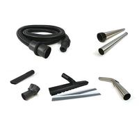 Kit d'accessoires Kallefornia K661E composé d'un tuyau avec manchon à outils, d'une poignée, d'un tuyau et de buses pour Karcher NT 27/1 Me
