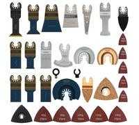 Kit d'accessoires multifonction, 120 pièces, universel, pour outils oscillants