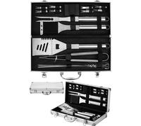 Kit d'accessoires pour barbecue en acier inoxydable, robuste