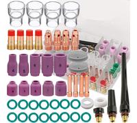 Kit d'accessoires pour chalumeau de soudage TIG, 48 pièces, compatible avec les modèles WP-17/18/26