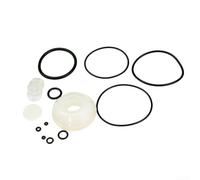 Kit d'accessoires pour cloueuse pneumatique ST64 N851 Kit de réparation en caoutchouc et métal pour l'entretien des cloueuses en acier, noir et blanc