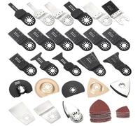 Kit d'accessoires pour scie oscillante - XVX - 100 pièces - Lames oscillantes Multimaster