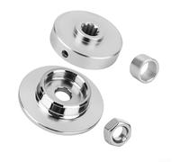 Kit d'adaptateur de brosse pour débroussailleuse Echo SRM-225 en alliage d'aluminium Kit de conversion de gazon Outil d'entretien de pelouse 20 mm pour tonnelle