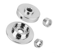 Kit d'adaptateur de brosse pour débroussailleuse Echo SRM-225 en alliage d'aluminium, pour gazon épais et végétation dure, mise à niveau de qualité professionnelle