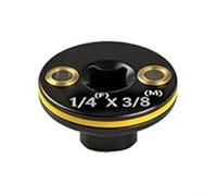 Kit d'adaptateur de douille professionnel à profil bas 4 pièces en acier traité thermiquement réducteurs 6,35 mm 1/2 3/4" pour hoc et outils à cliquet (A)