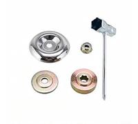 Kit d'adaptateur de tête de tondeuse à gazon en métal de rechange pour tondeuse à gazon, brosse rotative robuste, plaque de 47 mm d'épaisseur (E)