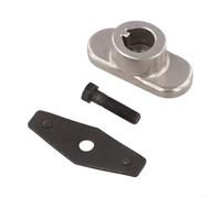 Kit d'adaptateur de tondeuse 748-04227 avec support de boulon et cloche - Compatible avec Craftsman pour Troy-Bilt pour machines de jardin pour Bolens - Pièce de rechange pour trou central de 25 mm