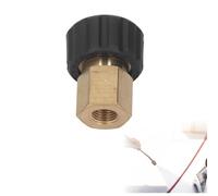 Kit d'adaptateurs pour nettoyeur haute pression raccord rapide M22 (filetage femelle G1/4 vers filetage mâle M22 x 5) pour pistolet de pulvérisation diamètre extérieur 14 mm