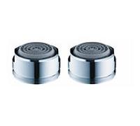 Kit d'aérateurs Hansgrohe SoftJet M24 EcoSmart+ 13682000, 2 pièces