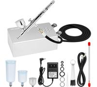 Kit d'aérographe portable 55 PSI avec compresseur, multifonctionnel et polyvalent