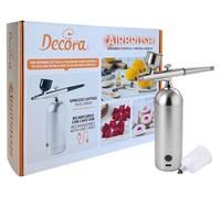 Kit d'aérographe portable en aluminium, dimensions 4,4 x 13,8 cm, avec connexion USB