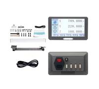 Kit d'affichage de lecture numérique DRO 3 axes 0.005mm, écran tactile LCD, échelles 5um, encodeur linéaire, règle de grille, outils de fraisage(SDS200S KA5 KA3 KA3)