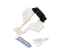 Kit d'affûtage pour tronçonneuse électrique, noir | Accessoire de ponçage électrique pour aiguisage de chaîne et outil de polissage pour tronçonneuse, perceuse