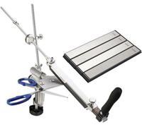 Kit d'affûtage professionnel - lot de 4 pierres à aiguiser diamantées