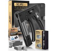 Kit d'agrafage pour bois, comprenant 2000 agrafes et clous, protège-doigts,