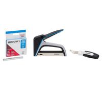 Kit d'agrafage T50X comprenant l'agrafeuse, l'extracteur et 1000 agrafes