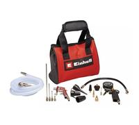 Kit d'air comprimé , 15 pièces avec manomètre numérique et sac de rangement