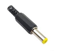 Kit d'alimentation CC 5 pièces prenant en charge les normes de 5,5 x 2,1 mm et 5,5 x 2,5 mm pour réparer les câbles 12 V utilisés avec les équipements de vidéosurveillance, audio et d'éclairage (5,5