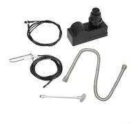 Kit d'allumage à bouton-poussoir pour cuve à gaz (B e valve de 20,3 cm, convient aux valves 1/4 et 0,8 cm, comprend des fils sous tension et de terre
