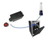Kit d'allumage à impulsions en métal avec thermocouple et inclinaison | Interrupteur pour chauffage extérieur, éclairage efficace et dispositif de sécurité anti-basculement