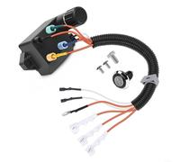 Kit d'allumage de barbecue 66354 pour Weber pour Genesis II pour barbecues à gaz E-310 S-310 SE-310 CE-310, allumage en céramique, gestion des câbles, fil de terre, installation facile, durable