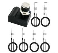 Kit d'allumage de grille métallique résistant à la chaleur 5 prises Tact | Allumage par simple pression sans effort, s'adapte à la plupart des modèles Nexgrill, interrupteur tactile