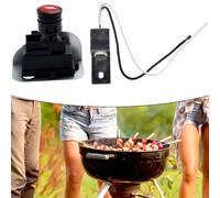 Kit d'allumage pour barbecue à gaz Weber Q1200/Q2200 | Kit d'électrode en céramique résistant à la chaleur 64868 avec bouton poussoir et câble
