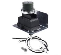 Kit d'allumage pour barbecue Weber 65737 de rechange pour Spirit E-210 E-310 Deluxe 2013 Plus 5 pièces avec électrode module de fil de terre Shell Vis bouton OEM 65737 Accessoire de barbecue extérieur