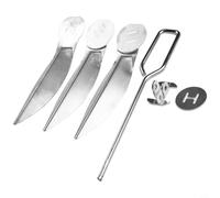 Kit Damper Acier pour Gril pour weber 18" Kit Damper Acier pour | Compatible modèles 18 pouces, contrôle airflow pour précis, évacuation cendres rapide, installation facile