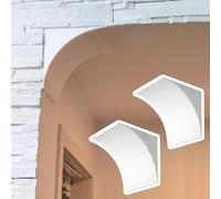 Kit d'arc de porte à monter soi-même, Kit d'arche de porte arrondie, moulure en mousse, paquet 2, plusieurs tailles(28x38x38cm (11.0x15.0x15.0"))